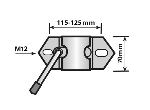 MP8121 48mm Medium Duty Clamp - Image 4