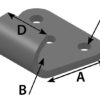 MP81406B 36mm x R4.5mm Overcentre Latch - Image 2