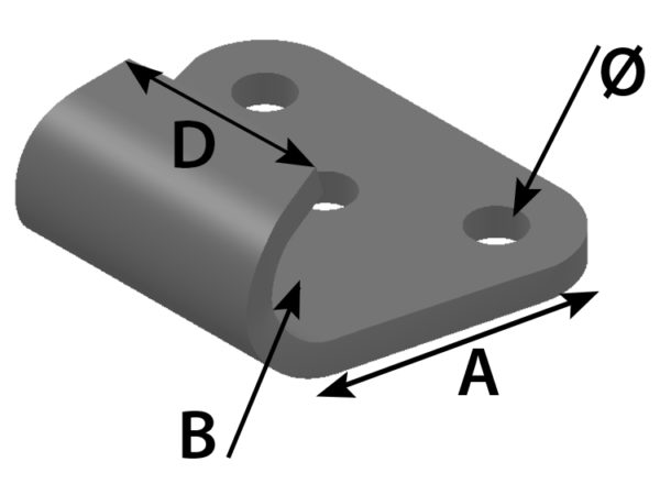 MP81406B 36mm x R4.5mm Overcentre Latch - Image 2