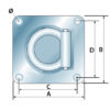 MP81407B Single Recessed Lashing Ring - Image 5