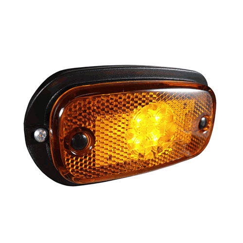 MP8171B Perei 12/24V Amber LED Side Marker Lamp