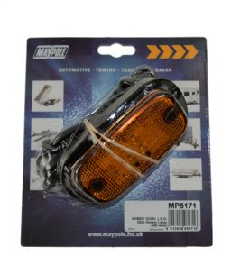 MP8171 Perei 12/24V Amber LED Side Marker Lamp Display Packed
