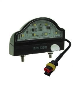 MP8227BSP 10-30V LED Number Plate Lamp + SuperSeal Plug