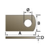 MP840B 92 x 50 x 22mm Drop Catch Plate - Image 2