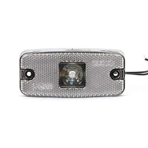 MP8576B WAS 10-30V Clear LED Front Marker Lamp