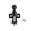 MP87 50mm Ball & Pin Hitch Black