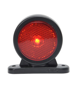 MP8702B WAS 10-30V LED Red/White Outline Marker Lamp
