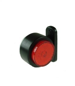 MP8702B WAS 10-30V LED Red/White Outline Marker Lamp