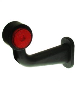 MP8704BL WAS 10-30V LED Right Hand Red/White 90° Outline Marker Lamp