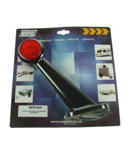 MP8706R WAS 10-30V LED Right Hand Red/White 45 Outline Marker & Reflector Display Packed