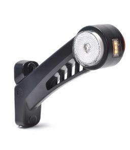 MP8708BR WAS 9-36V IP68 LED Right Hand 90° Outline Marker Lamp
