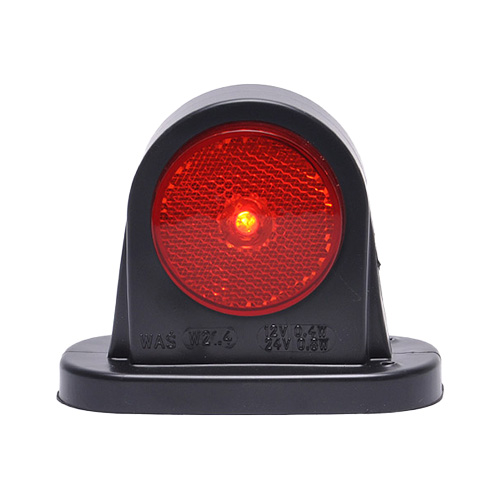 MP8709B 10-30V LED Red/White Outline Marker & Reflex (634/I)