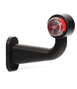 MP8763B WAS 12/24V Red/White Long 90° Stalk Marker Lamp