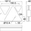 MP8940BL 12V AJBA RL96 Left Hand Combination Lamp - Image 2