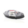WAS 10/30V LED Red/White Outline Marker Lamp