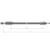 knott brake cable drawing