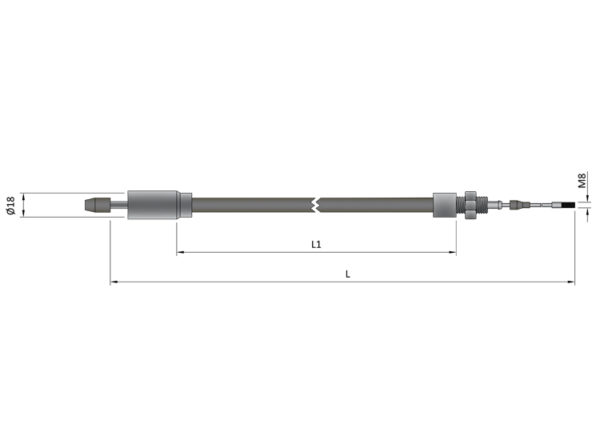 knott brake cable drawing