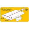 MP44922 12V Magnetic Lighting Pod With Triangles With 10m Trailer Cable - Image 3