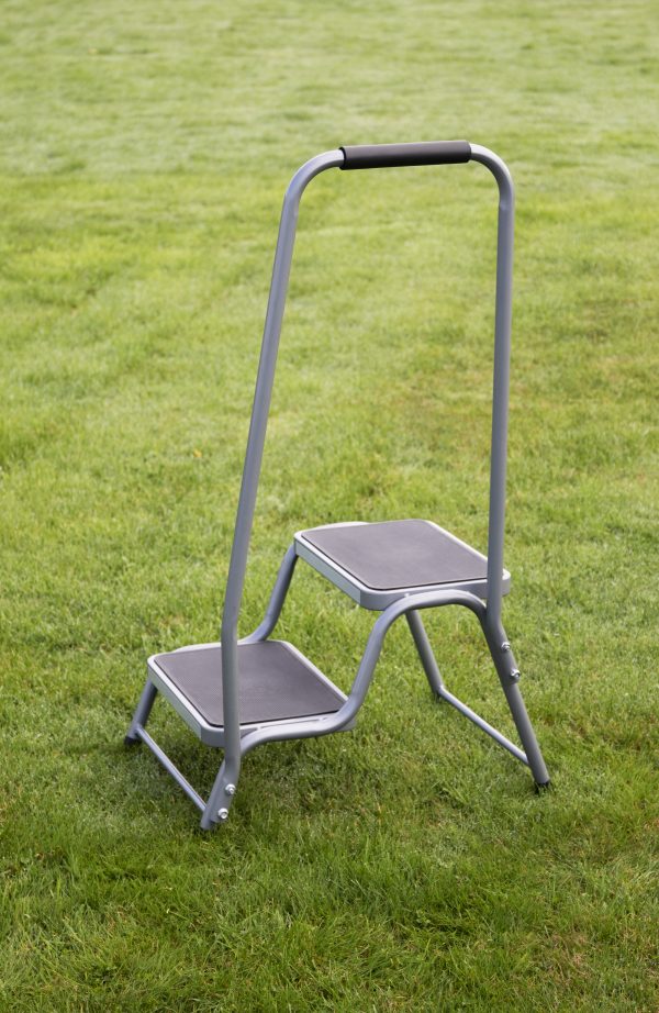 MP5386 Steel Double Caravan Step With Handrail Maypole
