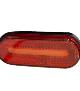 1683b led red front marker lamp