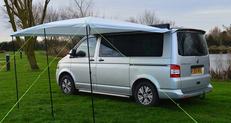 MP9513 2.5m x 2.5m Sun Canopy Maypole Camper Van Essentials
