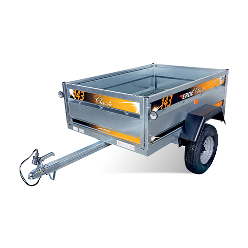 MP69143 Erde 143 Car Trailer