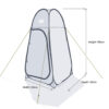 MP9514 Pop Up Toilet/Storage Tent