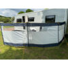 MP9524 3 Panel Steel Poled Windbreak