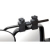 Easy to adjust thumbs wheels and chrome bar to reduce vibration