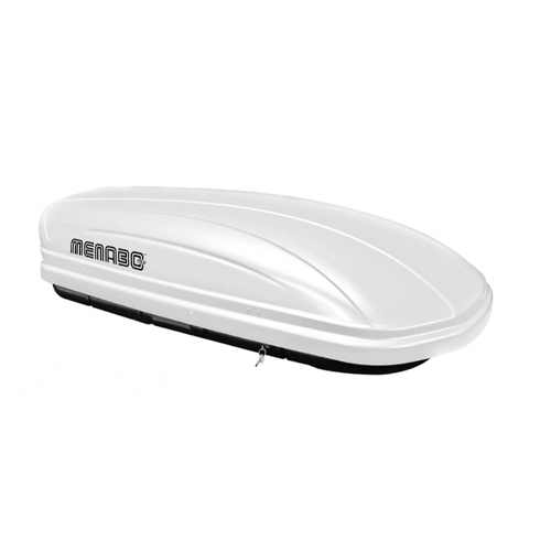 MW7400 Menabo Mania 400L White Roof Box