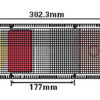 MP379 Britax 12V Wrap Around Caravan Lamp (9300) - Image 2