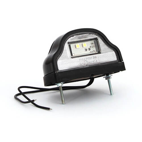 led number plate lamp