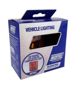 MP862 12V LED Rear Combination Lamp Display Packed