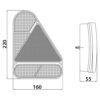 821 combination lamp