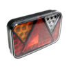 MP8645BL Fristom 12V LED Left Hand Rectangular Combination Lamp 5 Pin