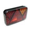 MP8645BR Fristom 12V LED Right Hand Rectangular Combination Lamp 5 Pin