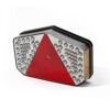 MP8662BR 10/30V Radex LED Right Hand Rectangular Combination Lamp
