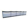 MP9538 5 Panel Steel Poled Windbreak