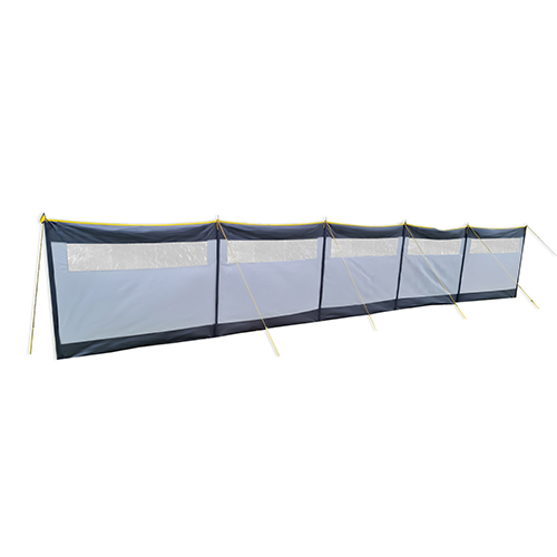 MP9538 5 Panel Steel Poled Windbreak