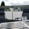 MP9538 5 Panel Steel Poled Windbreak