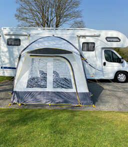 MP9545 Crossed Air Driveaway Awning For Motorhomes