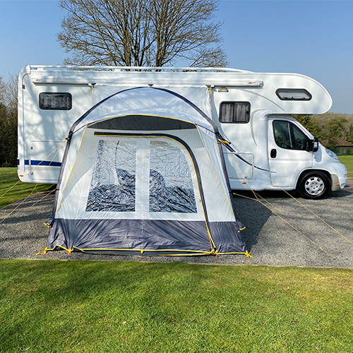 MP9545 Crossed Air Driveaway Awning For Motorhomes