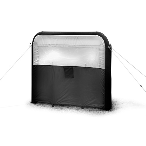 MP9553 Single Panel Air Modular Windbreak