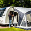 MP9554 Stoneleigh 390cm Poled Porch Awning