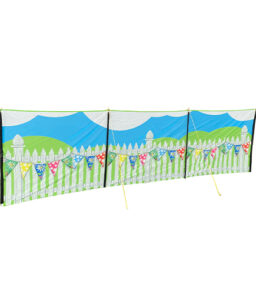 MP9557 'Summer Days' Poled 3 Panel Windbreak