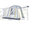 MP9561 Broadway Poled Tailgate Awning
