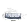 MP9573 4 Panel Pop-Up Windbreak