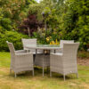 MP9601 4 Seater Round Table & Chairs Cover - Image 2