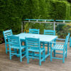 MP9603 6 Seater Rectangular Table & Chairs Cover - Image 2