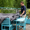 MP9604 8 Seater Rectangular Table & Chairs Cover - Image 4